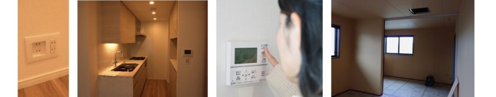 完成前の内覧会