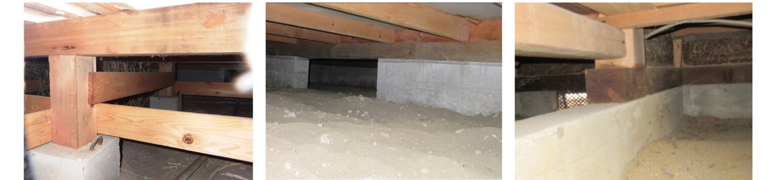 既存住宅、その「見えない」床下に潜る ~ 中古の床下 - N研(中尾建築研究室)