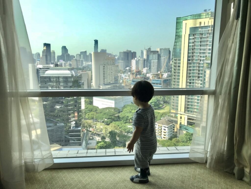 完成前の内覧会